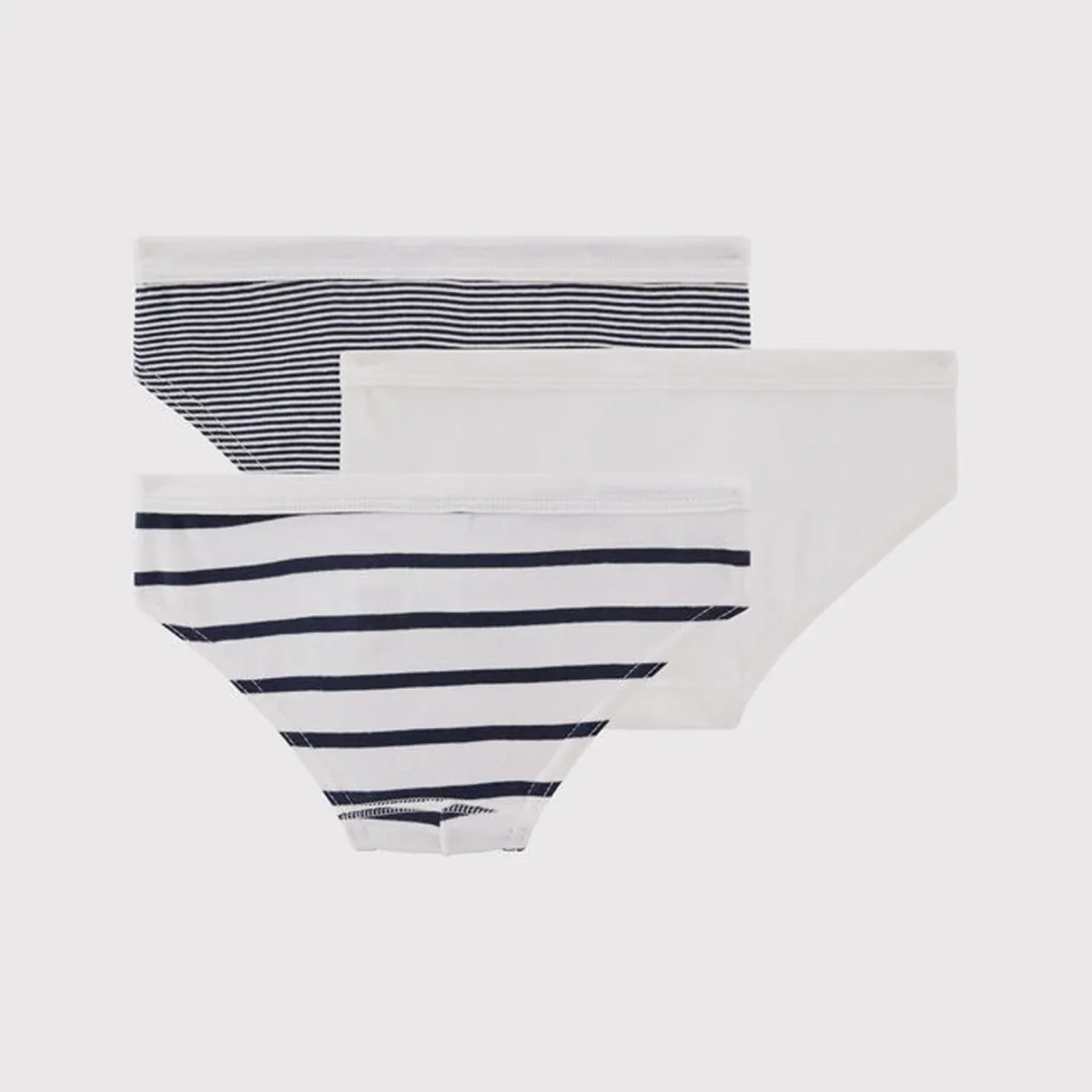 CONFEZIONE DA 3 SLIP BAMBINO MILLERIGHE IN COTONE - immagine 3