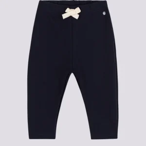 PANTALONI PER BEBÈ IN TESSUTO FELPATO BLU