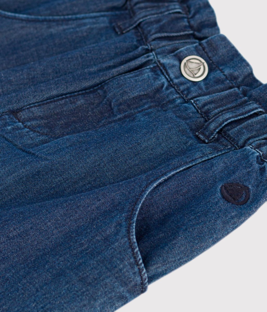 PANTALONI DRITTI IN DENIM LEGGERO BAMBINA - immagine 3