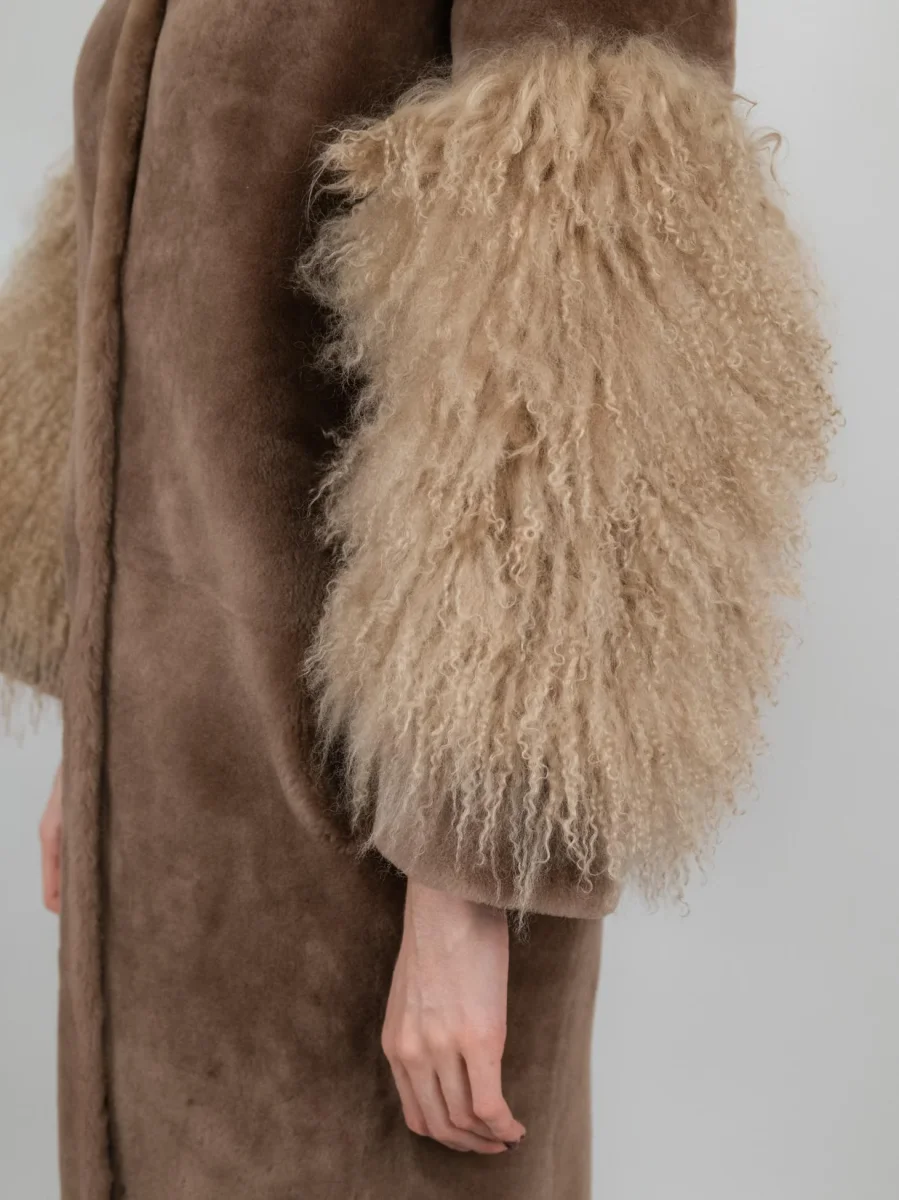 Montone color cammello - immagine 5