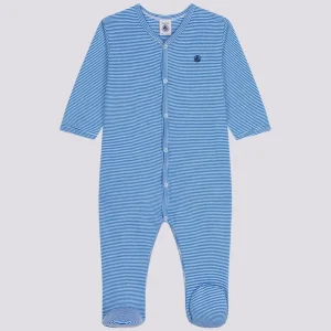 PIGIAMA BEBÈ IN COTONE A RIGHE