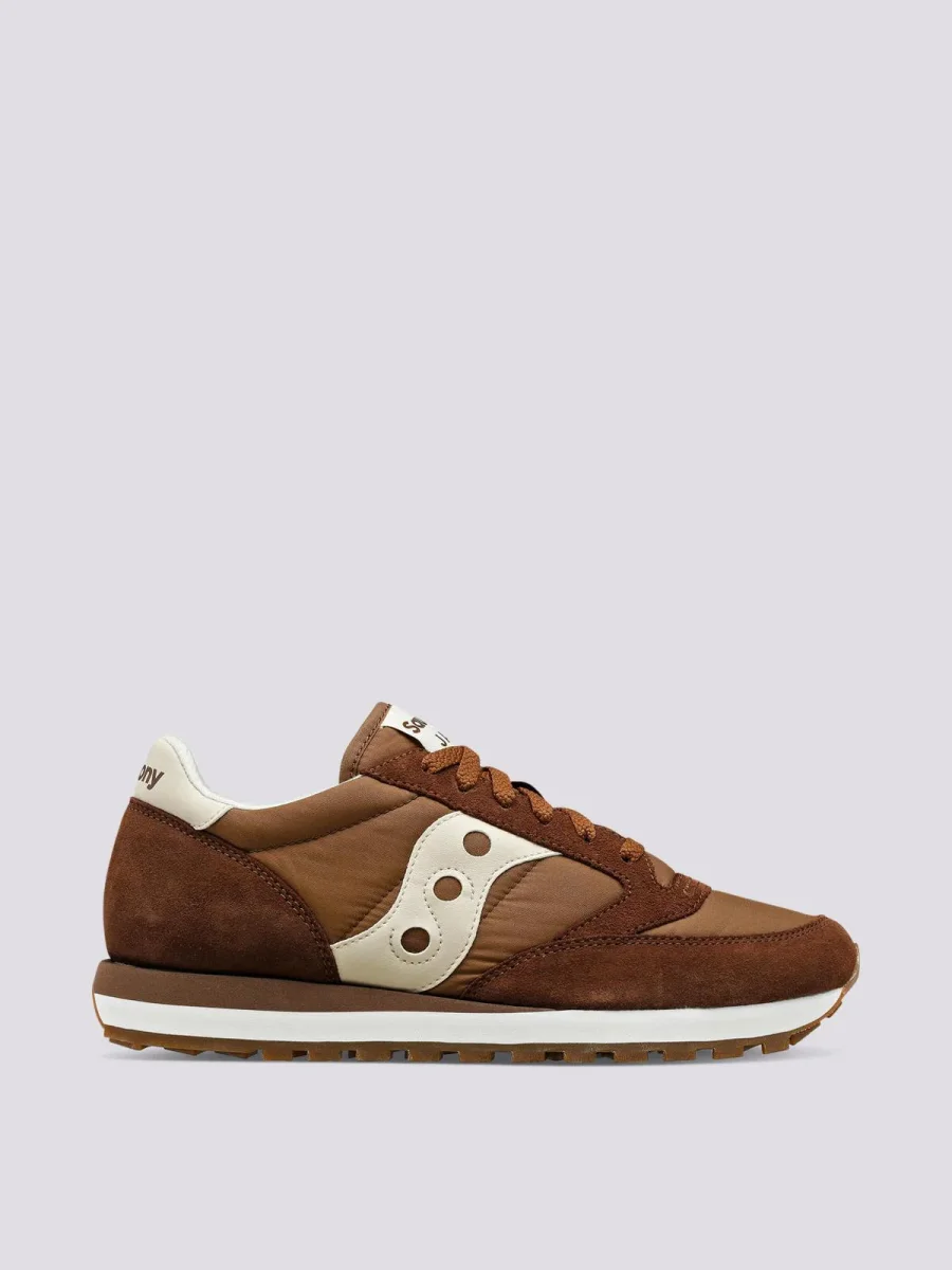 SNEAKERS SAUCONY JAZZ BROWN CREAM