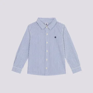 CAMICIA A RIGHE AZZURRE BAMBINO
