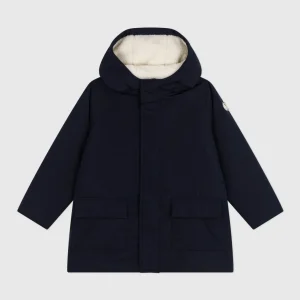 PARKA BAMBINO LUNGHEZZA MIDI TINTA UNITA