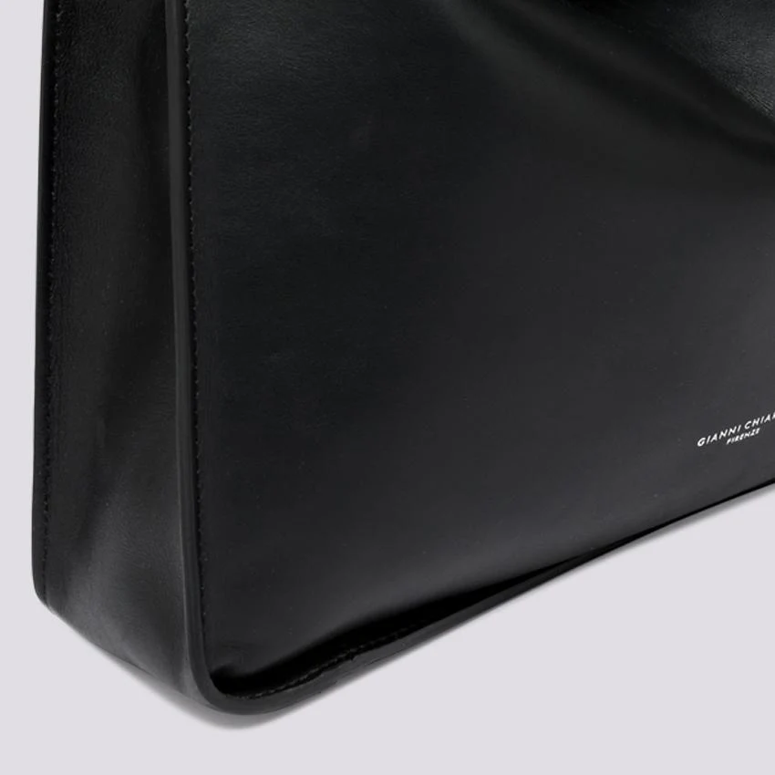 BORSA A SPALLA RENè IN NAPPA NERA - immagine 5