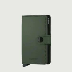 MINIWALLET MATTE GREEN BLACK