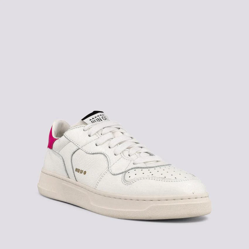Sneaker Run Of CLASSIC bianco rosa - immagine 3