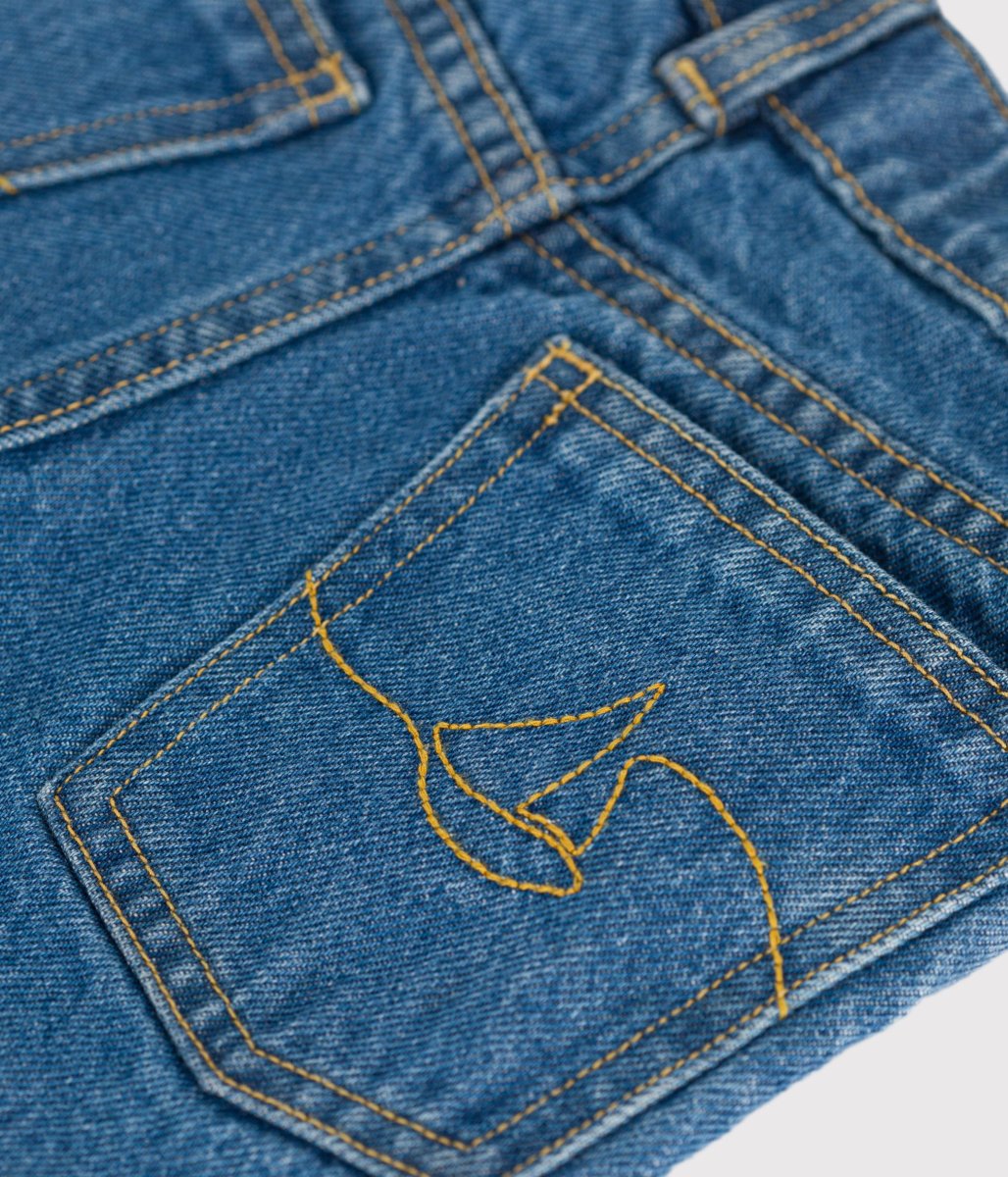 Pantaloni elasticizzati in denim - immagine 5