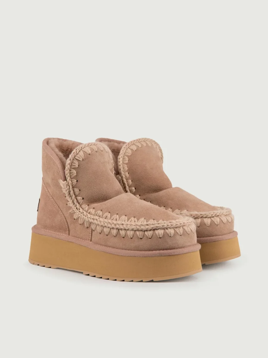 Stivaletto Mou Mini eskimo platform camel - immagine 3