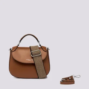 BORSA Grace in PELLE spazzolata nut