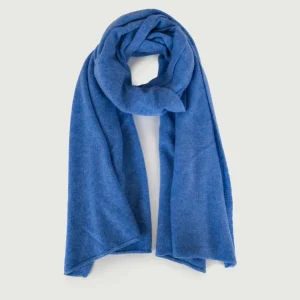 SCIARPA AZZURRA IN CASHMERE