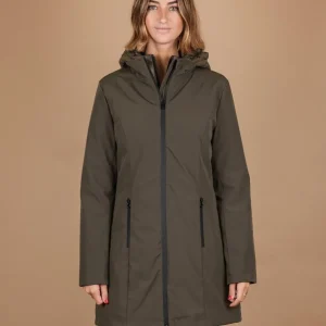 PARKA CON PIUMINO ESTRAIBILE IN TESSUTO TECNICO VERDE MILITARE