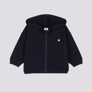 FELPA IN TESSUTO FELPATO CON CAPPUCCIO