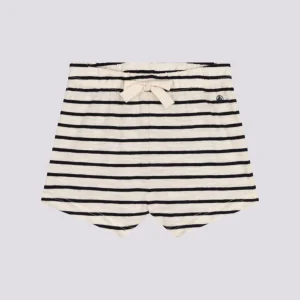 SHORTS BEBÈ IN JERSEY FIAMMATO TINTA UNITA