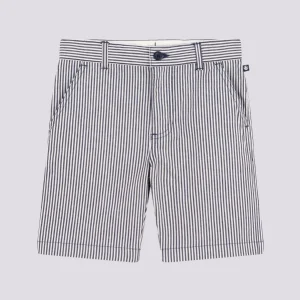 BERMUDA BAMBINO IN TELA DI COTONE A RIGHE