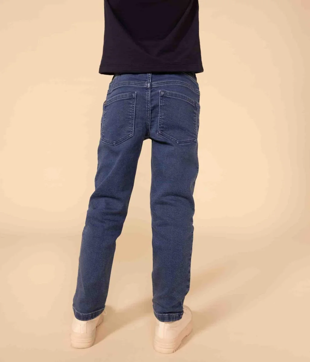 PANTALONE REGULAR BAMBINO IN DENIM - immagine 7