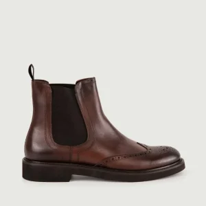 BEATLES IN PELLE MARRONE CODA DI RONDINE