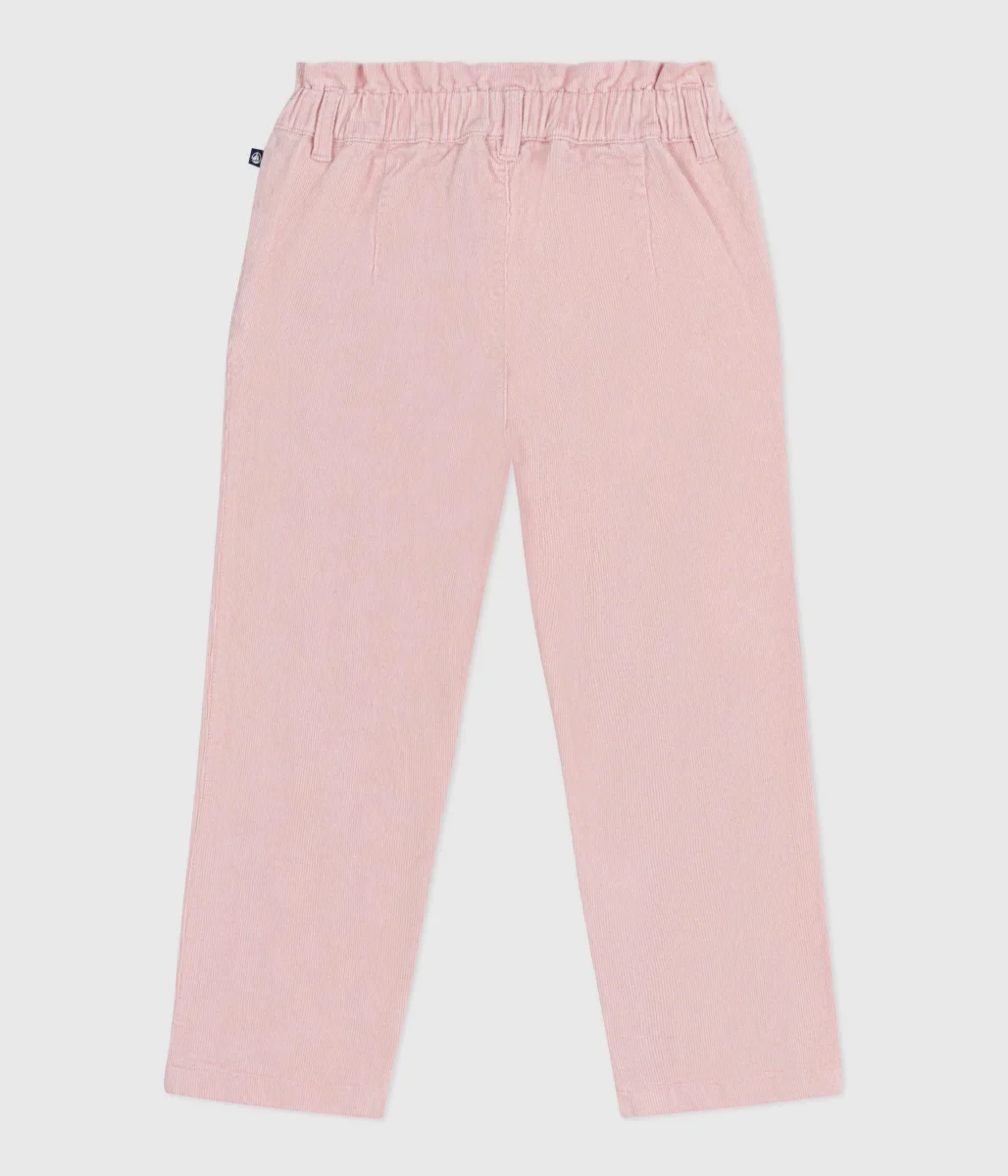 PANTALONI IN VELLUTO ROSA - immagine 5