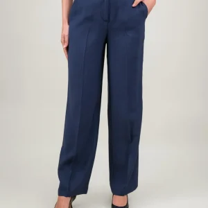PANTALONE A PALAZZO BLU
