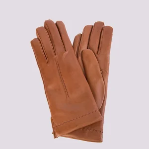 GUANTI IN NAPPA COLOR CUOIO