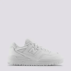 Sneaker  550  in pelle Bianca