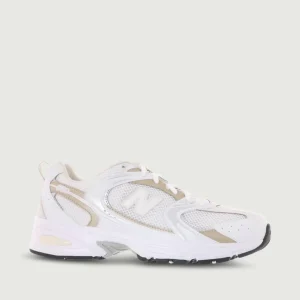 SNEAKER NEW BALANCE 530 BIANCO E ORO