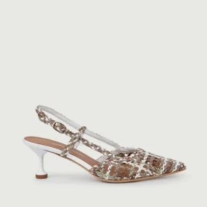 CHANEL SLING BACK CON INTRECCIO