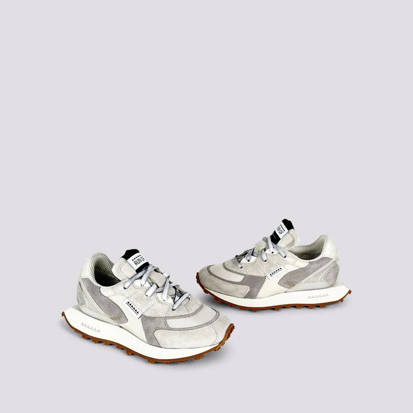 Sneaker Run Of BODRUM Finch GHIACCIO E TORTORA - immagine 4