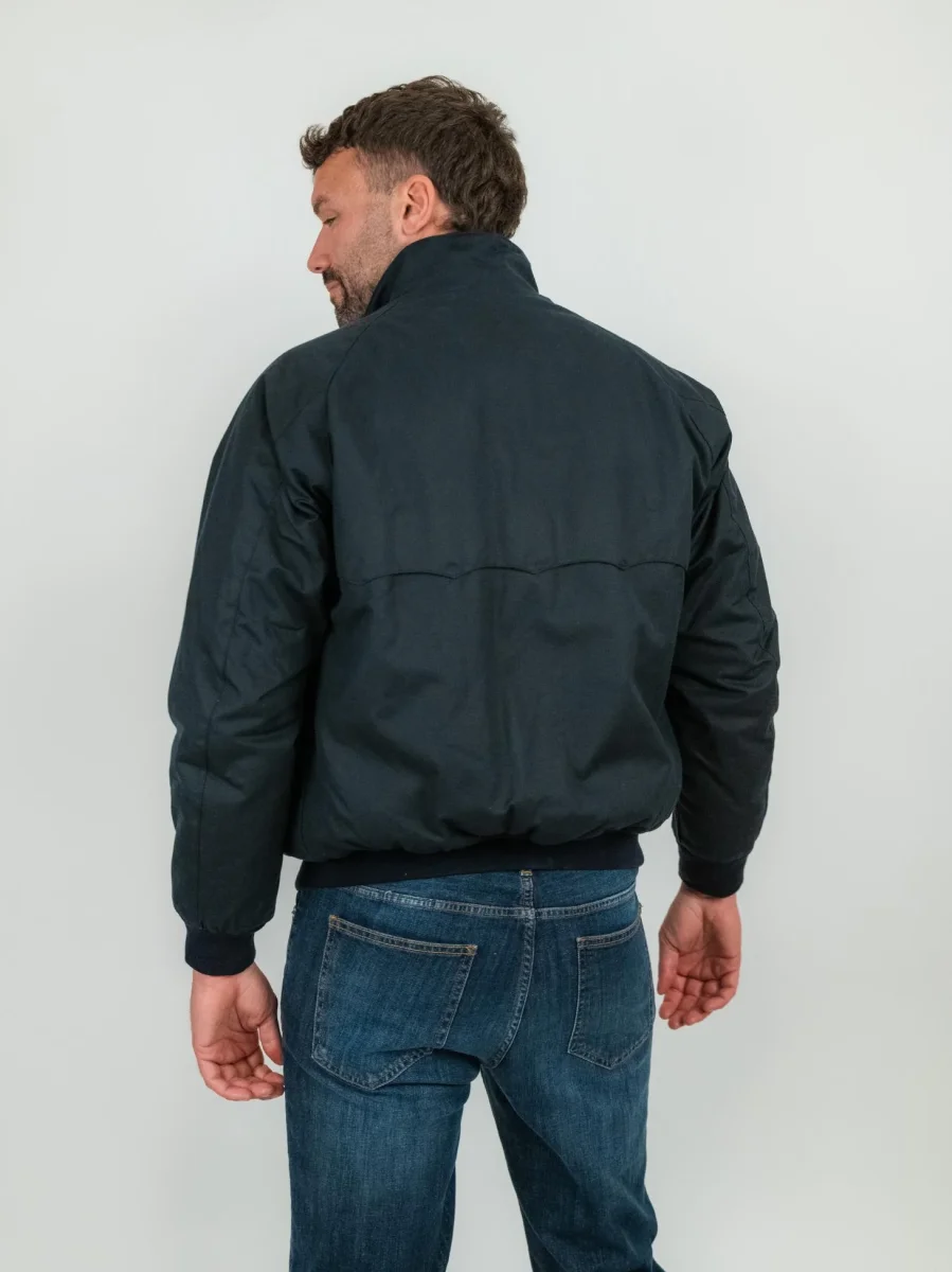 GIACCA G9 blu IN COTONE CERATO - immagine 4