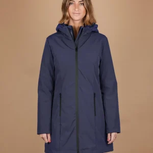 PARKA CON PIUMINO ESTRAIBILE IN TESSUTO TECNICO BLU