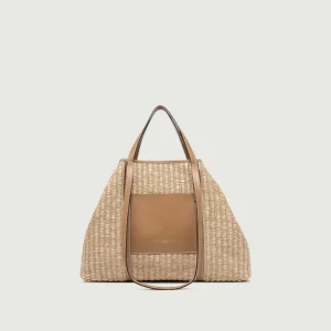 BORSA SHOPPING SUPERLIGHT EFFETTO RAFIA