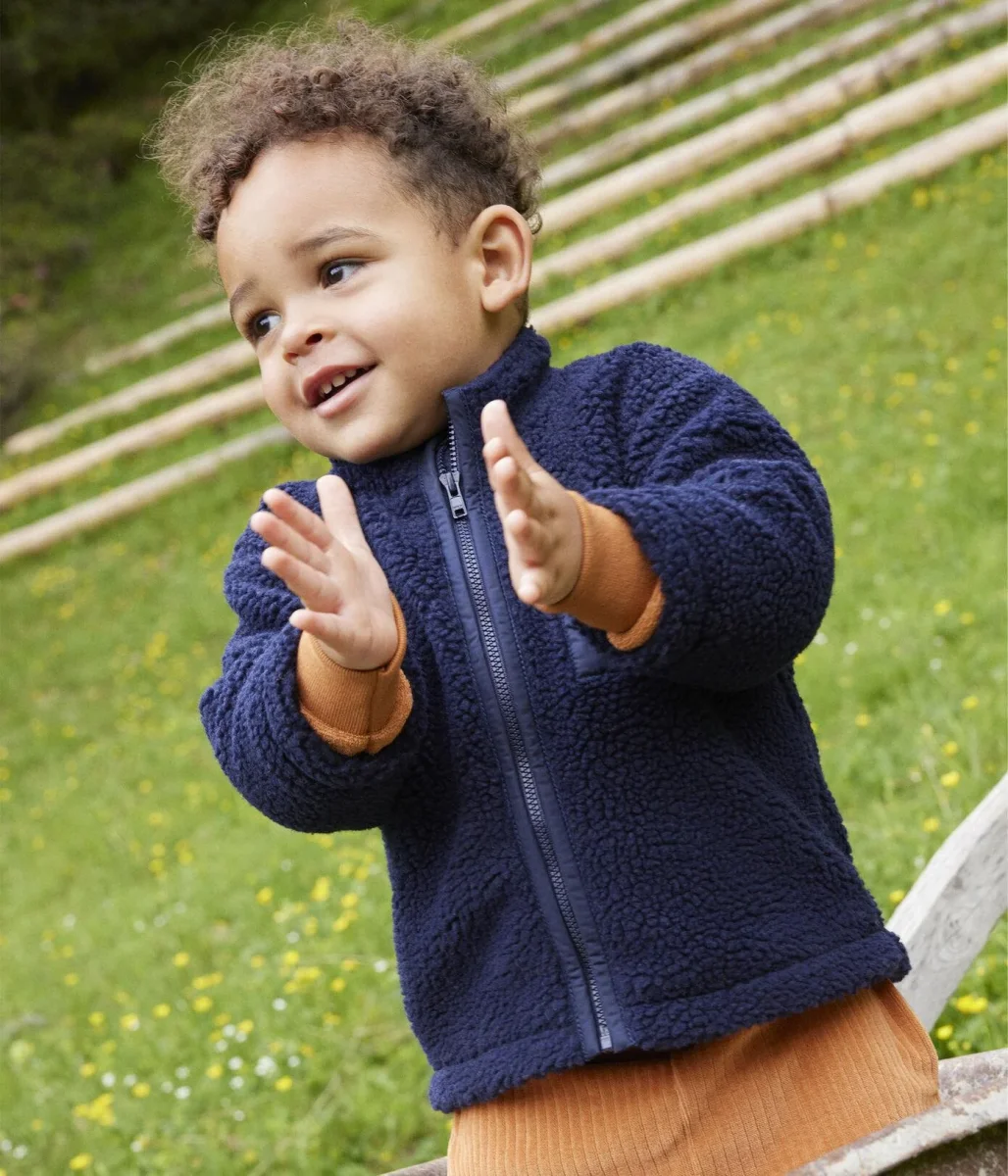 GIACCA IN SHERPA BLU - immagine 3