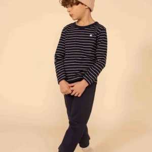 T-SHIRT A MANICHE LUNGHE IN COTONE BAMBINO