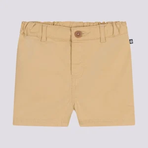 SHORTS BEBÈ IN SERGE BEIGE