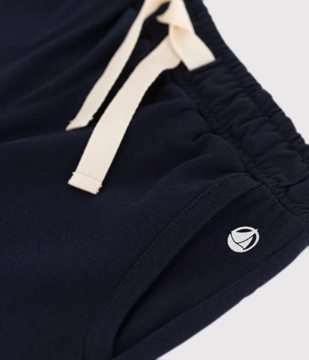 SHORTS IN COTONE BLU BAMBINI - immagine 3