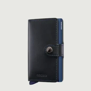 MINIWALLET BLACK NAVY