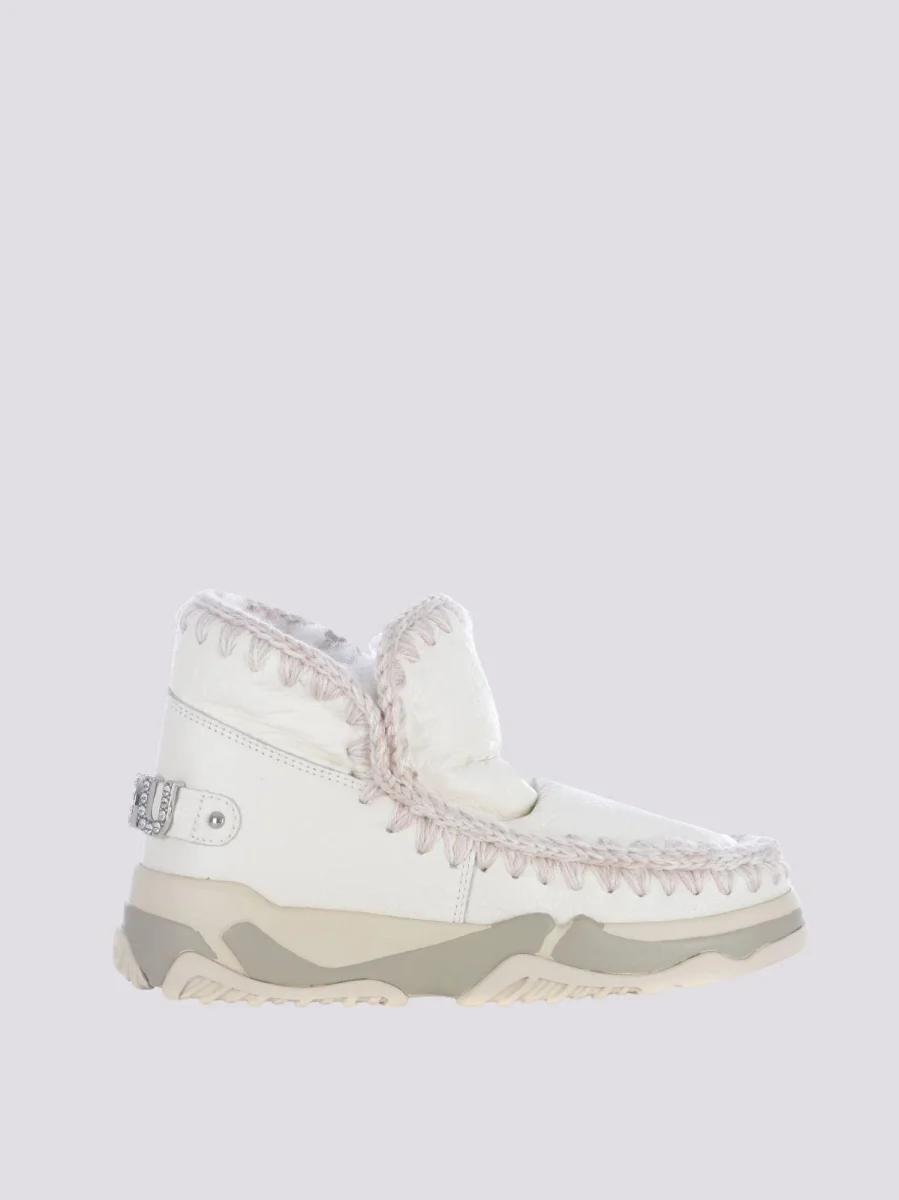 STIVALETTI ESKIMO TRAINER BIANCO