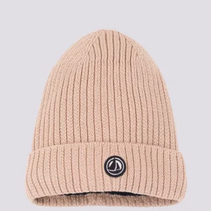 Berretto IN MAGLIA CON FODERA IN PILE ROSA