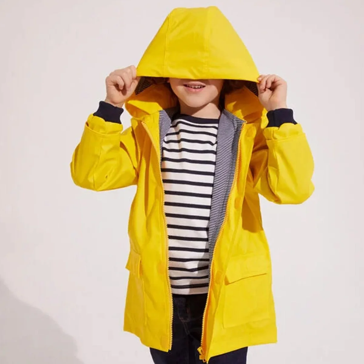 CERATA ICONICA GIALLA CON INTERNO MARINIERE - immagine 4