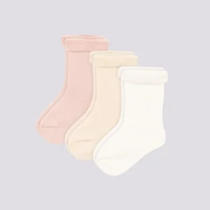 CONFEZIONE DA 3 PAIA DI CALZINI BEBÈ IN TRICOT