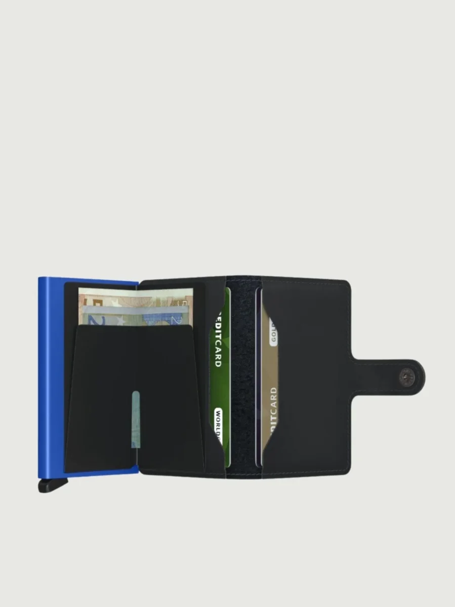 MINIWALLET MATTE BLACK BLEU - immagine 3