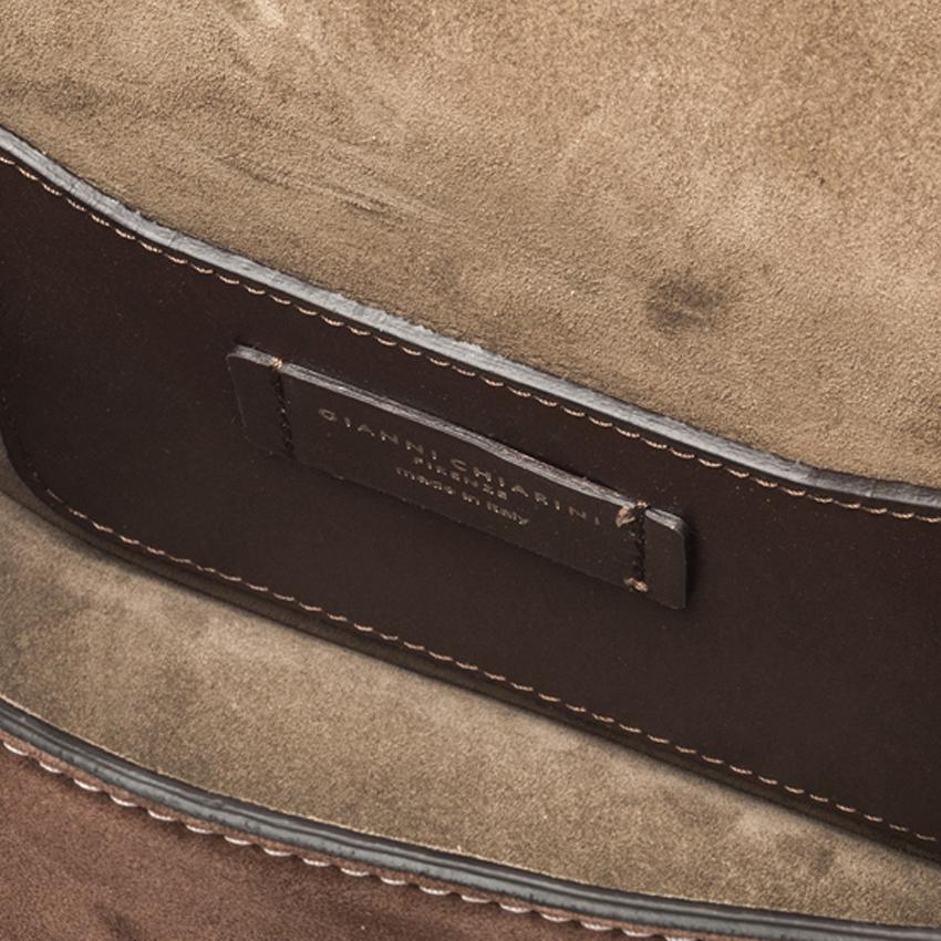 BORSA tracolla Meg In suede testa moro - immagine 5