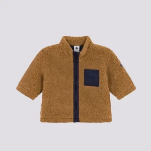 GIACCA IN SHERPA MARRONE