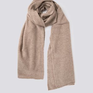 Sciarpa in cachemire beige