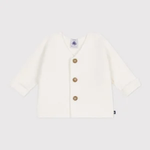 Cardigan in maglia di cotone neonato