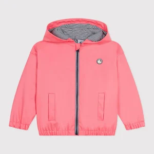 Giubbino impermeabile unisex rosa