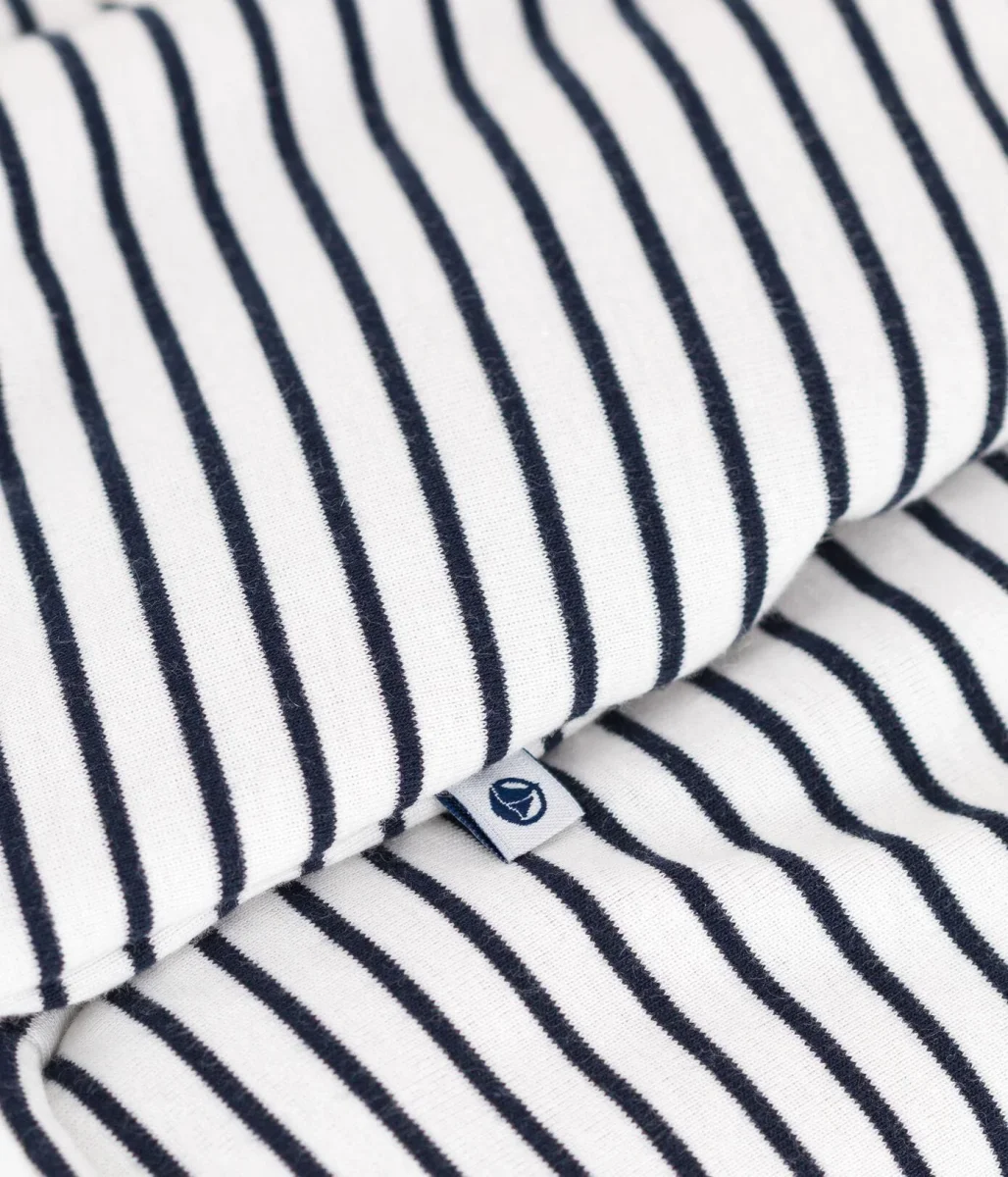 TUTINA LUNGA IN OVATTINA CON CAPPUCCIO IN COTONE PER BEBÈ - immagine 5