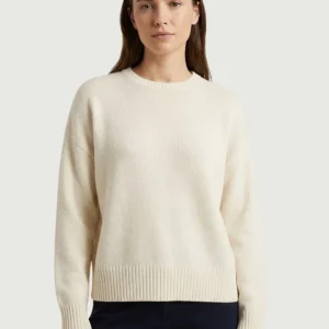 MAGLIA OVER 100% LANA PANNA