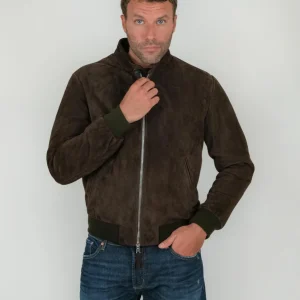 GIACCA IN CAMOSCIO TESTA MORO ELVIS