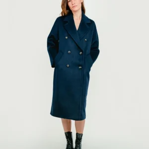 CAPPOTTO DOPPIOPETTO OVER BLU NAVY
